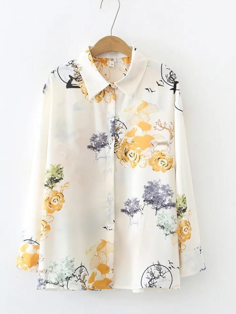 Off White Floral print shirt