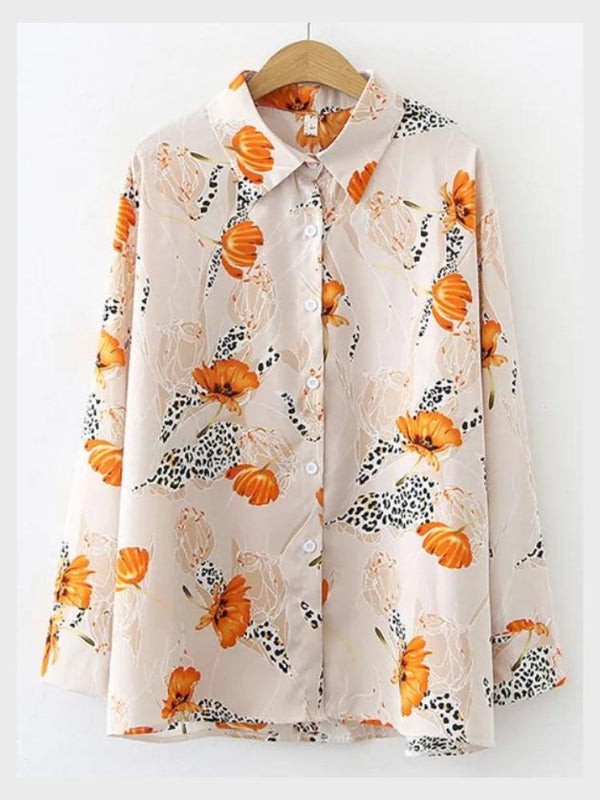 Lotus Flower Design Shirt